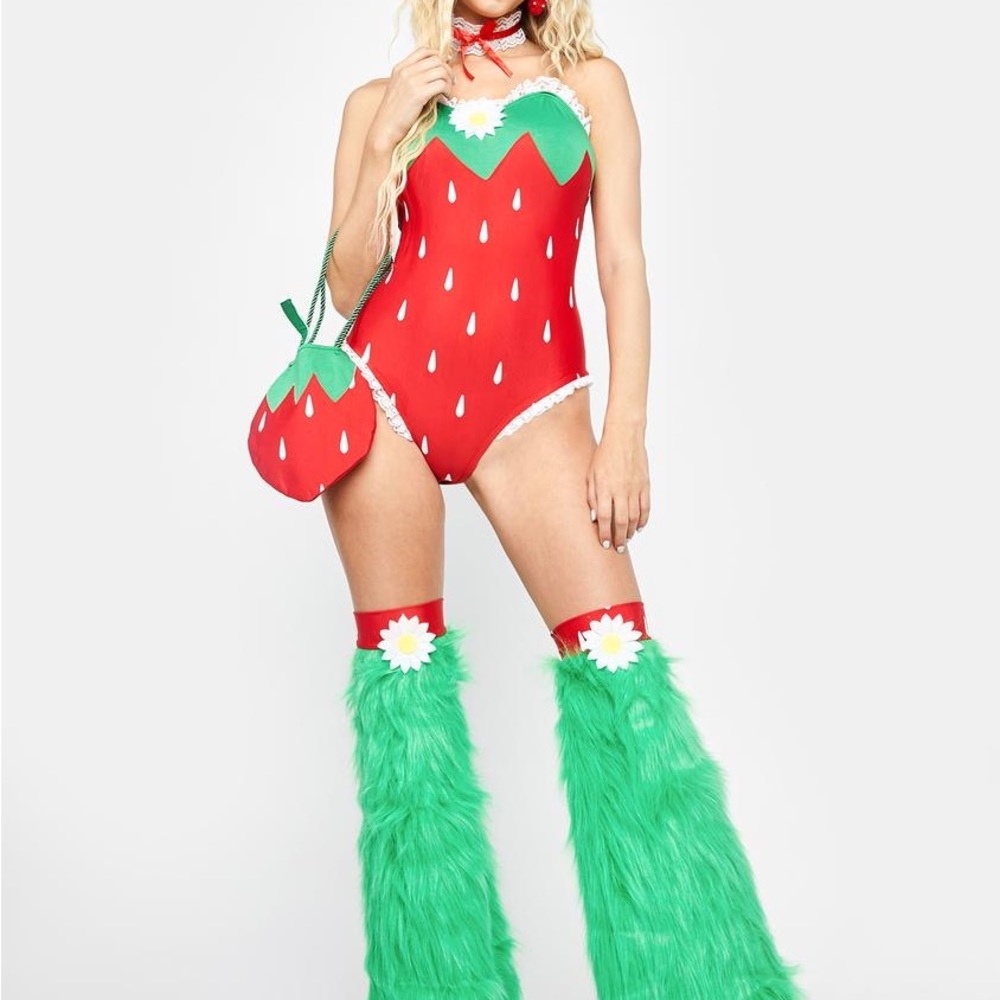 NWT Fruit Friend Strawberry Costume - Picture 3 of 5